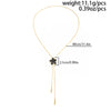 Enamel Flower Y-Shaped Necklace in Multiple Designs - Image 14