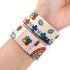 Autism Awareness Puzzle Men Women Stretch Wristband Bracelet Colorful Wide Band Bangles Armband Accessories Gifts - Image 3