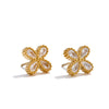 Bling Cubic Zirconia Flower Small Stud Earrings Stainless Steel Cast Quality Versatile Daily Delicate Jewelry - Image 7