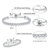 Adjustable Colorful Birthstone Tennis Bracelets for Women 4MM Crystal Bangle Female Hand Chain Jewelry Accessories - Image 6