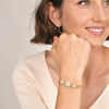 Head Charm Cuban Chain Bracelets for Women Girls,Chic Heart Bling CZ Stone Gold Color Metal Link Cuff Bracelet Wristband - Image 6