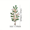 Enamel Brooch with Pearl Accents in Multiple Designs - Image 21