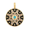 Enamel Sun Moon Rainbow Compass Charm Pendant, Gold Plated Jewelry Accessories for Bracelets Necklaces Making - Image 24