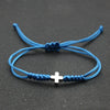 Colorful Woven Rope String Bracelet Boho Cross Charm Bracelets for Women Girls Handmade Jewelry Lucky Gift - Image 6