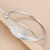 Silver Bangle Woman Dreamcatcher Tassel Feather Round Bead Adjustable Charm Bracelet Wedding Jewelry Gifts - Image 7