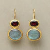 Simple Gold Color Metal Inlaid CZ Stones Pendant Earrings Oval Geometric Personality Dangle Earrings For Women - Image 5