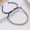 Small Beads Bracelet Woven Bracelets For Women Colorful Copper Beaded Handmade Adjustable Classic Bracelet Jewelry - Image 3