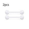 2pcs Clear Surgery Bioflex Nose Rings Belly Rings Septum Eyebrow Lip Cartilage Earring Industrial Plastic Piercing Jewelry - Image 16