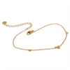 Stainless Steel Heart Chain Anklet Gold Silver Color Pvd Plated Summer Jewelry for Women - Image 7