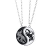 Selling Yin And Yang Stitching Alloy Two Petals Pisces Couple Pendant Necklace Jewelry Accessories Vintage Dendant - Image 19