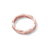 Silver Simple Twisted Rope Ring, Gold Plated Cubic Zirconia Eternity Band Stackable for Women Engagement - Image 18