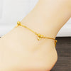 Stainless Steel Bracelets on the Leg Heart Charm Long Chain Foot Anklet 27cm Bohemian Accessories Jewelry Gifts - Image 4