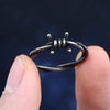 316L Stainless Steel Enagagement Retro Twisted Rope Ring For Man Women Personality Jewelry Teenagers Gift - Image 5