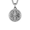 Quality Medal Necklace Pendant Pirate Ship Compass Personality Men\'s Necklace Pendant Hip Hop Jewelry Jewelry - Image 3