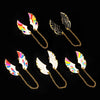 Pride Wings Enamel Pins Butterfly Wings Tassel Chain Brooch Metal Feather Lapel Pin Suit Coat Breastpin Women Men's Accessories - Image 3
