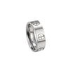 Classic Cross with StoneStainless Steel Ring for Girl Women Couple Rings In Wedding Birthday Gift - Image 7