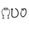 3/24pcs 316L Stainless Steel Fake Magnetic Septum Nose Hoop Ring,Horseshoe Clip On Nose Ring No-Pierced Septum Ring - Image 6
