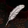 i-Remiel Men's Gold Color Feather Brooch Pin Simple Accessory for Coats Suits Shirts Quality Clothing And Accessories - Image 8