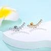 1/5PCS Titanium Zircon Labret Lip Ring Internally Thread Ear Tragus Cartilage Helix Daith Lobe Piercing Earrings Stud for Women - Image 26