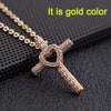 Men Women Hip Hop Zircon Cross Shiny Pendant Stainless Steel Necklace Charm Bling Necklaces Jewelry Gifts - Image 17
