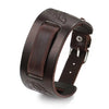 Leather Cuff Bracelet Punk Braided Bracelets Rock Leather Wristbands Mens Leather Bracelet Bangle Adjustable Wrap Bracelet Men - Image 7