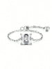 Silver Round Oval Water Drop Shape Zircon Chain Adjustable Ring For Women Anniversary Hight Quality Jewelry - Image 12