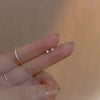 Crystal Stud Earrings in Floral and Butterfly Designs - Image 3