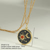 Bohemian Enamel Moon Star Necklace For Women Cute Shell Heart Collars Stainless Steel Long Chain Choker Summer Beach Jewelry - Image 19