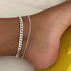 Seven-Piece Anklet Set with Beads and Starfish Charms - Image 11