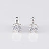 Round Cubic Zirconia Copper Clip Earrings For Women Gold Color Crystal Metal Earring Party Wedding Daily Jewelry - Image 16