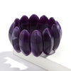 Vintage Acrylic Amber Elastic Geometric Bracelets Bangles for Women Stretchy Resin Big Cuff Bracelet Jewelry - Image 9
