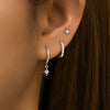 3PCS Stainless Steel Round Star Dangle Earrings Set for Women Gold Plated Punk Unisex Rock Earring Piercing Jewelry - Image 4