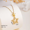 Bling Zircon Star Heart Pendant Necklace for Women Men Cool Stainless Steel Chain Jewelry Accessories Gifts - Image 5