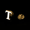 Quality Brass Initial A to Z 26 Letters Pin Golden Color English Symbol Design Men's Suit Collar Lapel Brooch Pin - Image 25