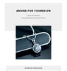 Genuine 925 Sterling Silver Luxury Chain Brand Necklace with 2.0Ct AAAAA Level Zircon Necklaces Gift Jewelry for women