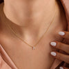 Mini Zircon Letter Choker Necklace for Women Delicate Gold Color Alphabet Charms Pendant Necklace Party Jewelry Gifts - Image 9
