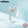 Vintage Silver Dragon Opening Ring For Women Lucky Gothic Animal Stackable Rings Party Punk Hiphop Gift - Image 4