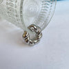 C-Shaped Clip-On Ear Cuff with Water Drop Detail - Image 40