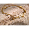 Chic Stainless Steel Love Double Layer Anklet Gold Plated Metal Sweet Jewelry Gift For Women - Image 5