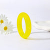 10 Colors Round Geometric Acrylic Resin Bangles Exaggeration Multicolor Wide Bangles Bracelets Women Men Jewelry - Image 7