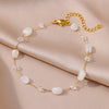 Anklets for Women Stainless Steel Stone Beaded Chain Anklet Summer Beach Accessories Boho Leg Bracelets Jewelry Tobilleras - Image 15