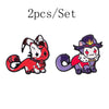3-10pcs/Set Classic Cartoon Characters Enamel Pin Brooch for Woman Metal Pin Badge Shirt Brooches for Men Woman Jewelry Gifts - Image 17
