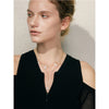 Exclusive Design Baroque Natural Freshwater Pearls Necklace Stainless Steel Double-Layer Chain Jewelry Gift - Image 3