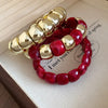 Square-Spliced Bead Bangle with Elastic Cord and Multiple Designs - Image 5
