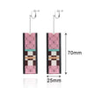 Women Acrylic Pink Kamade Zezeko Cosplay Ear Clip Japanese Anime Demon Kamado Tanjiro The Same Sun Long Earring Prop - Image 12
