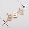 10-26PCS Alphabet Charms With Plastic Pearl Alloy Gold Color English Letter Pendant Necklace Bracelet Jewelry Accessory - Image 30
