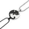 Couple Heart Necklace Cute Cartoon Cat Pendant Necklace Simple Color Black Animal Necklace Jewelry Gift For Friend Student - Image 8