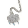 Men's Personality Is Cool, Ha's Large Wing Pendant, Copper Inlaid Zircon Street Necklace - Image 10