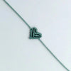 Braided Heart Rope Bracelet Adjustable in Many Colors - Image 34