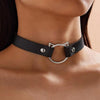 Punk Gothic PU Leather Choker Heart Cat Collar Necklace Women Girls Chain Jewelry Neck Accessories - Image 1